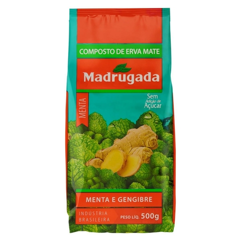 Composto de Erva-Mate com Menta Madrugada Pacote 500g
