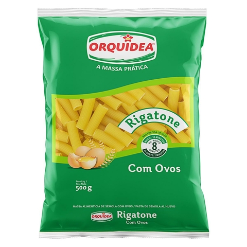 Massa Orquídea Rigatone Sêmola 500g