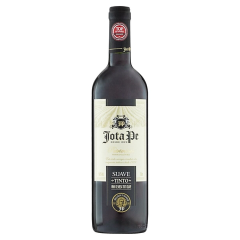 Vinho Brasileiro Tinto Suave Jota Pe Serra Gaúcha Garrafa 750ml