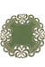 Jogo Polyana Richelieu com Guardanapo
