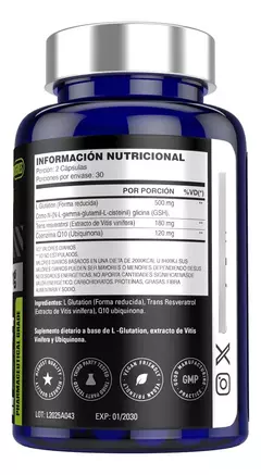 REGENYX 800- Antioxidante- Longevity Pro Series. en internet