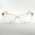F G36 - Armação Feminina para Lentes de Grau em Nylon Bege Degradê BR7758 - comprar online