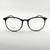 U R35 – Armação Unissex Preta com Detalhe Vermelho para Lentes de Grau em Nylon NT 8114