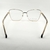 F G31 - Armação Feminina para Lentes de Grau em Metal Dourado com Frente Preta NT7027