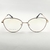 F G42 - Armação Feminina para Lentes de Grau em Metal Dourado com Frente Preta NT8037 - comprar online