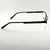 M Q38 - Armação Masculina Preta para Lentes de Grau em Metal e Nylon NT8216