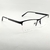 M Q38 - Armação Masculina Preta para Lentes de Grau em Metal e Nylon NT8216 - Ótica Great Vision