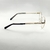Imagem do I FA26 - Armação para Lentes de Grau Infantil Menina Dourado com Frente Preta em Metal NT8267