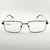 M Q41 - Armação Masculina para Lentes de Grau em Metal Titanium Preto NT88019 - comprar online