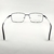 M Q41 - Armação Masculina para Lentes de Grau em Metal Titanium Preto NT88019
