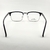 M Q43 - Armação Masculina Preta para Lentes de Grau em Metal NT8803