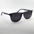 M A42 - Armação Clipon Masculino Cinza para Lentes de Grau em TR (2 em 1) OM5035