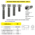 Parafuso Cabeça Cilíndrica M3 x 12 INOX A2 - comprar online