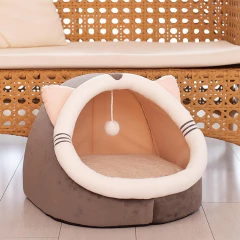 Cama Igloo para Gatos Premium - logbait