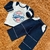 Conjuntito vintage beisball bebe