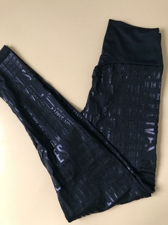 Calça legging inspiração live na internet