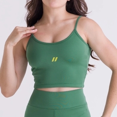 TOP CROPPED ESPORTIVO FEMININO ANGIE - Live Fit