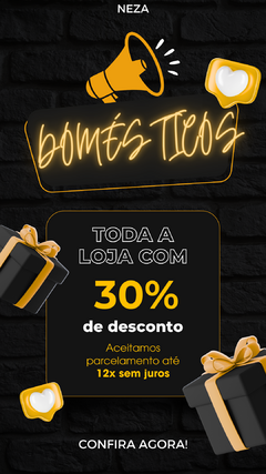 Banner da categoria Domésticos