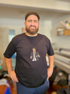 Remera Negra Personalizada - - comprar online