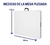 Mesa Plegable Plástico Tipo Portafolio 1.80m Jardín Portátil