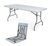 Mesa Plegable Plástico Tipo Portafolio 1.80m Jardín Portátil - comprar en línea