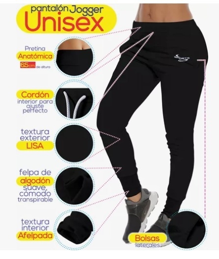 Pantalón Jogger Deportivo Super Cómodo Ropa Deportiva UNISEX GYM