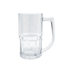 Kit 4 canecas de chopp 320ml resistente vidro alta qualidade - comprar online