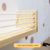Imagem do kit 2 Prateleiras de Madeira Infantil para Livros e Brinquedos 50cm Boho
