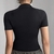 Camiseta Feminina Slim com Zíper - comprar online