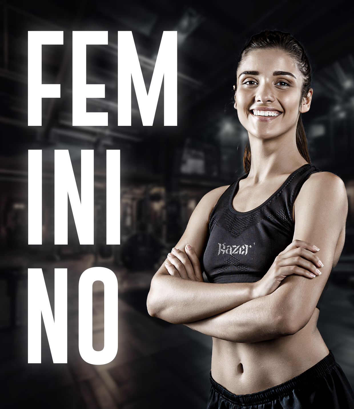 Banner de RAZER FIT ' - Gigante na moda fitness!