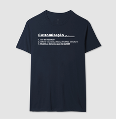 Camiseta Customização Significado - loja online
