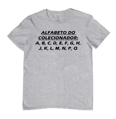 Imagem do Camiseta Alfabeto Colecionador
