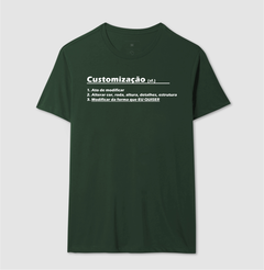 Camiseta Customização Significado - Mini Custom Cast