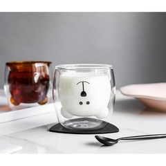 Taza de Vidrio con Forma de Oso - Chunishome