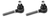 Kit X2 Extremos De Direccion Macho+macho Vw Saveiro D/h