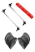 Kit Bieletas + Bujes Barra Estabilizadora Vw Virtus