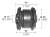 Kit X4 Bujes De Parrilla Capemi Vw Quantum - comprar online
