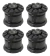 Kit X4 Bujes De Parrilla Capemi Vw Quantum