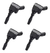 Bobina De Encendido X4 Fispa Vw Golf Vii, Golf Variant Vii