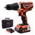 TALADRO PERCUTOR A BATERIA DOWEN PAGIO 9993121 - 18V 13mm