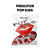 Pirulito Pop Kiss Cereja Florestal 500g na internet