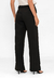 Calça Bisô Alfaiataria Lisa Lapela Preta - comprar online