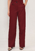 Calça Bisô Alfaiataria Lisa Lapela Vinho - comprar online