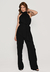 Conjunto Bisô Calça e Blusa Crepe Preto - Bisô Atacado
