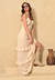 Imagem do Vestido Bisô Longo Crepe Babados Areia