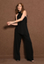 Conjunto Bisô Calça e Blusa Crepe Preto - Bisô Atacado