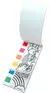 Bloco para colorir Hello Kitty com aquarela, 28 folhas internas com desenhos para pintar