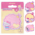 Bloco Adesivo Hello Kitty LeoArte, com 20 folhas adesivas de design fofo e divertido da Hello Kitty.