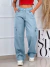 Calça Jeans Feminina Cargo Street em Algodão Premium - loja online