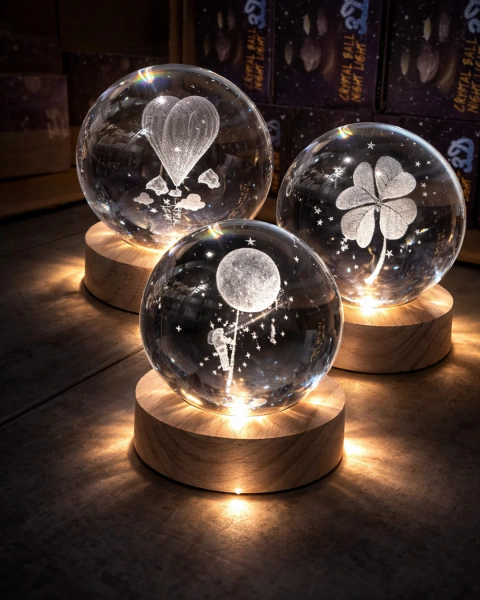 LAMPARAS LED CRISTAL